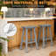 Tabourets de bar 29 po Hdpe Poly Lumber-1833209505-1833209507-1834626936