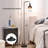 Floor Lamp For Living Room, Minimalist Industrial Standing Lamp With Modern Led Bulb-772726619