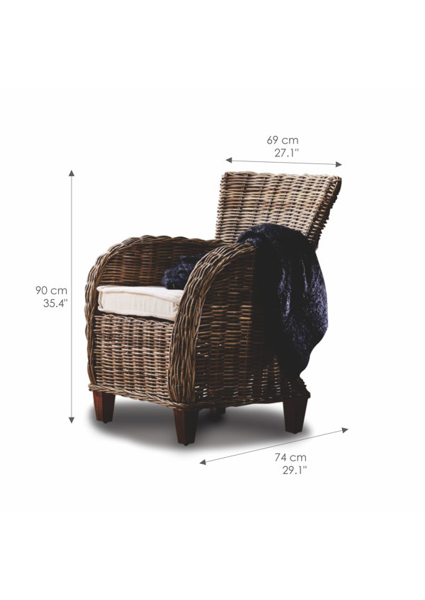 Walebridge Rattan Armchair