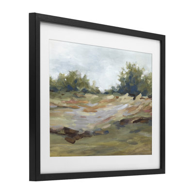 «Still Autumn», reproduction de paysage encadrée sous verre, par Carol Robinson