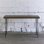 48 " W Solid Wood Top Console Table