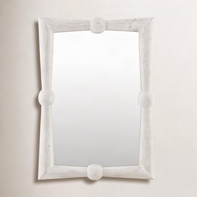 Mango Wood Accent Mirror