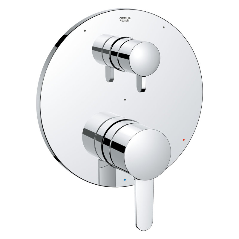 Cosmopolitan Pressure Balanced Shower Faucet with Rough-in Valve, Starlight Chrome