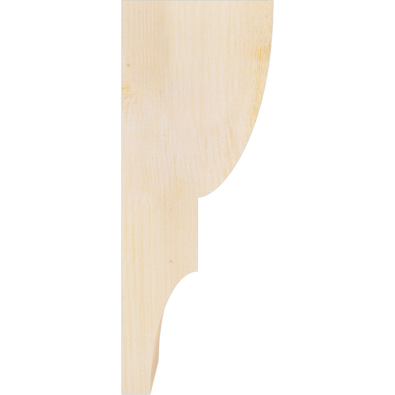 Corbeau Ridgewood, H 26 po x l 6 po x P 10 po, Sapin de Douglas, Sciage brut