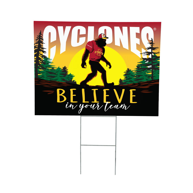 Enseigne de cour Iowa State University, Bigfoot