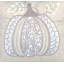 Coussin en dentelle brodée citrouille - Ensemble de 2 coussins décoratifs d'automne neutres-124861907