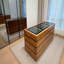Armoire à bijoux 55,12 po Mid-Century