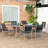 Bridget Rectangular 6 - Person 150cm Long Dining Set