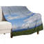Plaid en flanelle de luxe Grass Mountain, couverture douce, chaude et moelleuse pour salon, canapé, lit et décoration intérieure-134404580