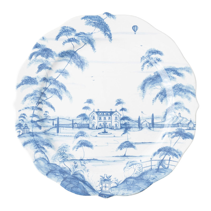 Country Estate Charger - Delft Blue