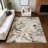Machine Washable Indoor/Outdoor London ACN2260 Floral Rug-829386178