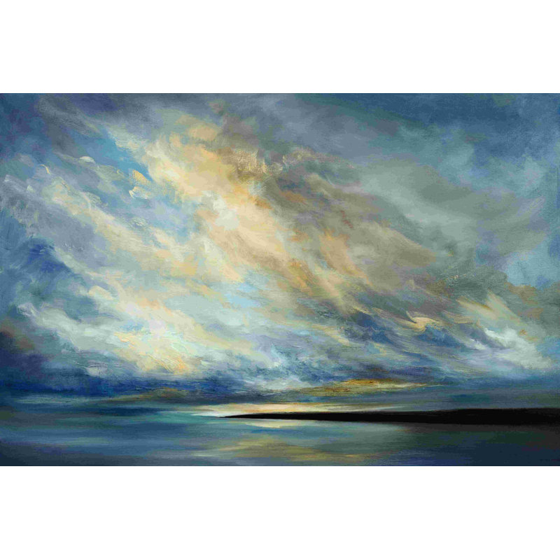 Nuage côtier XVIII, H 8 po x l 12 po