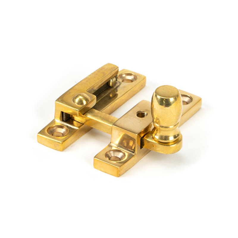 Window Closer, Polished Brass