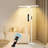 68.5" LED Dimmable Standing Lamp with Double Head,18W Super Bright LED Floor Lamp with Remote-102958270