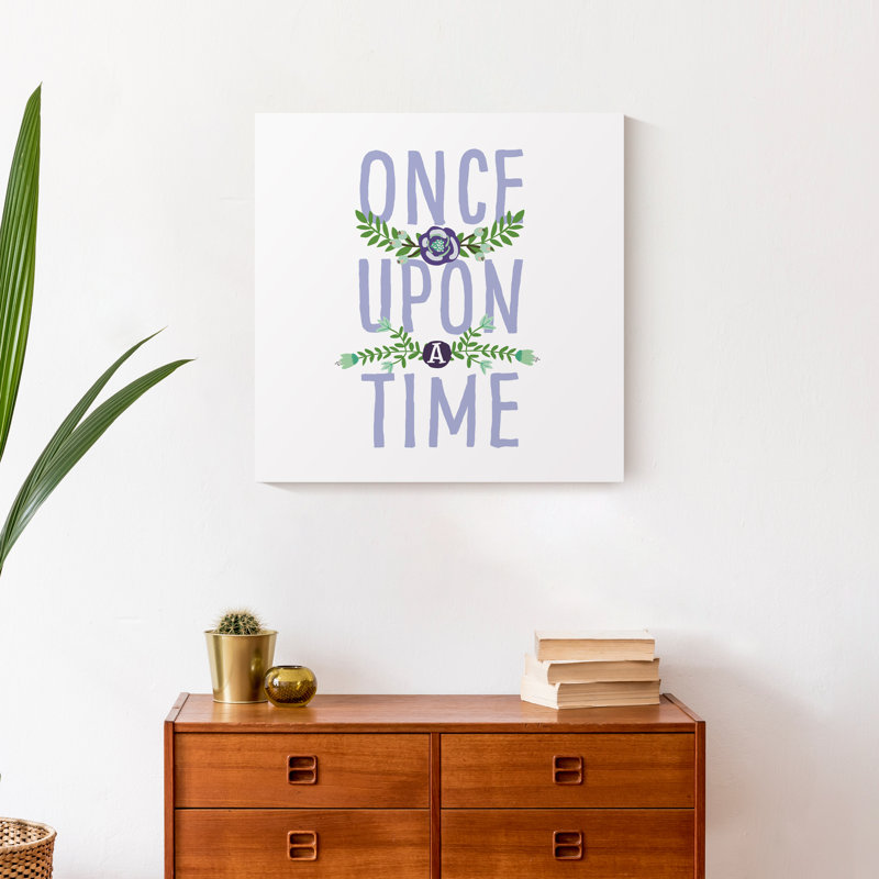 Once Upon A Time Print On Canvas; 45D01E37DEE9474FBBF87C1576210A21 Square, 20" H x 20" W x 1.25" D