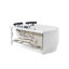 Porcher 1100mm x 1550mm Whirlpool Acrylic Bathtub with Tap-26297265