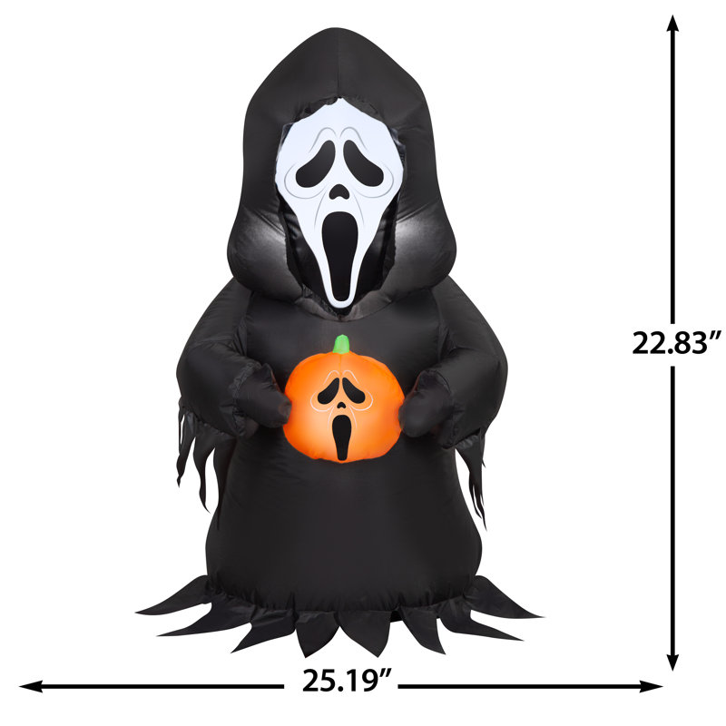 Airblown Ghostface with JOL Fun World