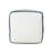 Argueta Outdoor-Safe Durable Performance Colorblock Striped Ottoman Pouf