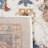 Gumm Oriental Blue/White/Brown Area Rug-535027126