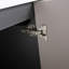 Meuble-lavabo autoportant 48 po et 3 portes d'armoire à fermeture en douceur (emballage KD) - sans le lavabo-152006073