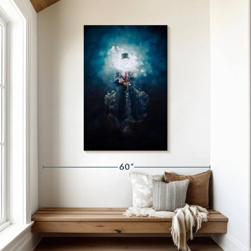 Kelan Man's Patience, 45" H x 30" W
