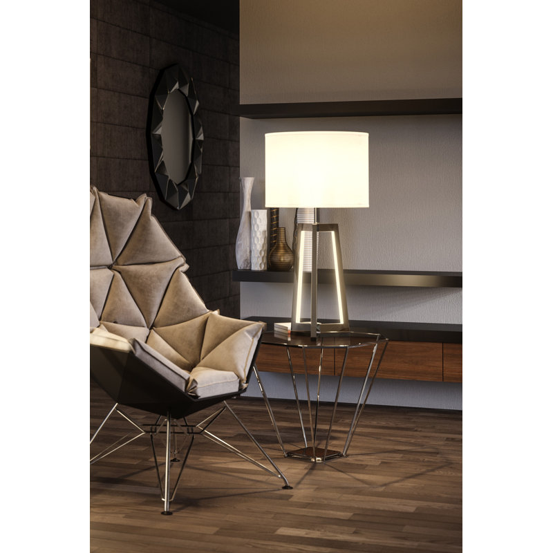 Wick St Lawrence Metal Table Lamp