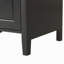 Meuble-lavabo 24 po avec lavabo, meuble-lavabo avec deux tiroirs et porte, tablette réglable, bois massif et panneau de fibres à densité moyenne-112298547
