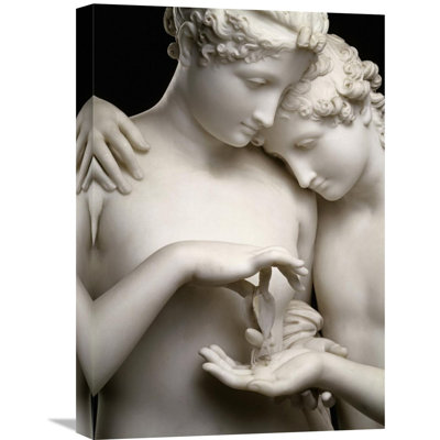 Cupid And Psyche (Detail) by Antonio Canova - Print on Canvas