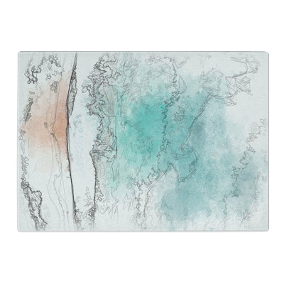 Tempered Glass Sydney Australia Beach Chopping Board
