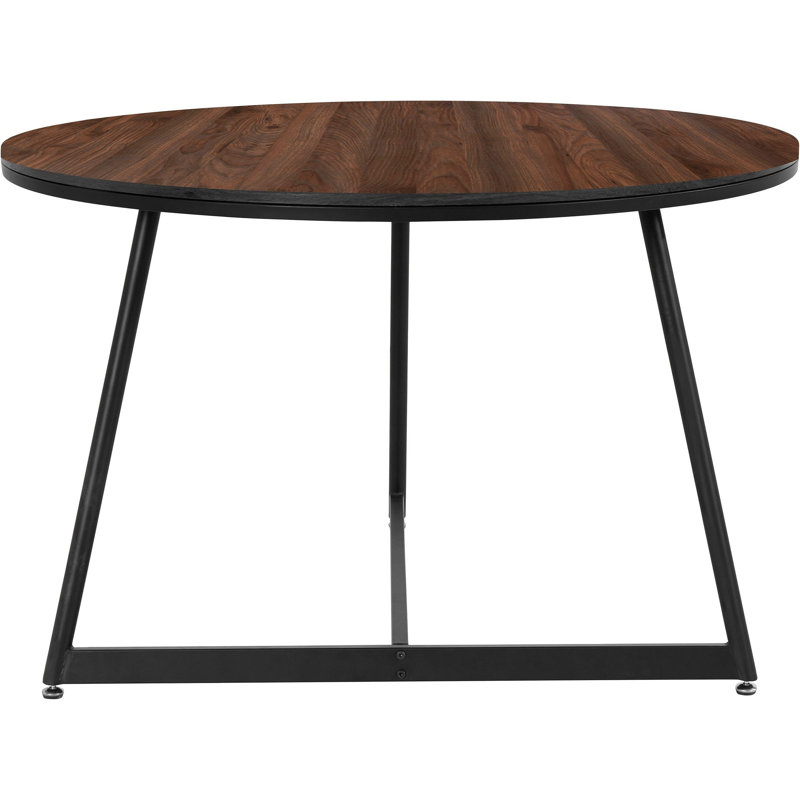 Kerria Round Metal Base Dining Table