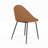 Holmes Vegan Leather Dining Chair-1881100137