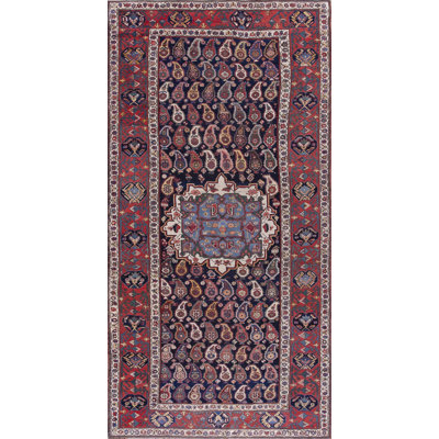 Antique Caucasian - Russia Geometric Knotted Rug