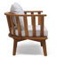 Chaise de patio avec coussins Cherri