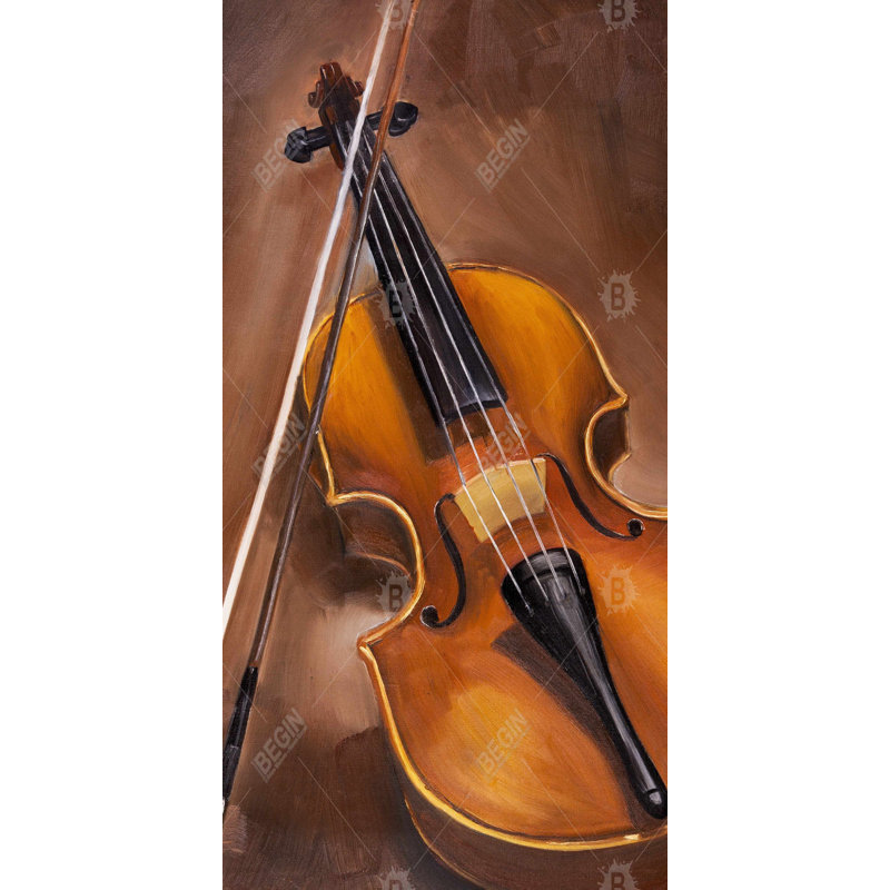 Alto violin - 15.75"x31.50" Desk mat