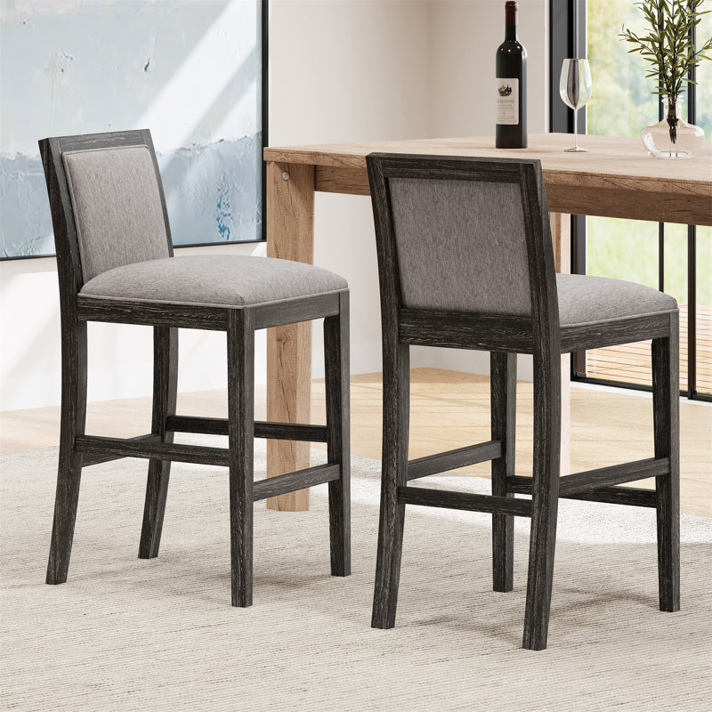 Ensemble de 2 tabourets de bar 30,5 pouces de hauteur