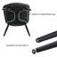 Dining Room Chairs,Faux Leather Kitchen Chairs With Metal Legs-738423168-769643758