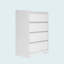 Buffet de rangement 25,59 po avec 4 tiroirs Aaren-1279599817