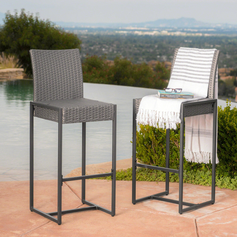 Tabouret CONWAY, Gris