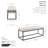 Shauny Fabric Bench with Metal Legs-1832296960