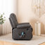 Fauteuil inclinable électrique de massage avec cuir PU de première qualité et coussin extra-dense pour un confort ultime