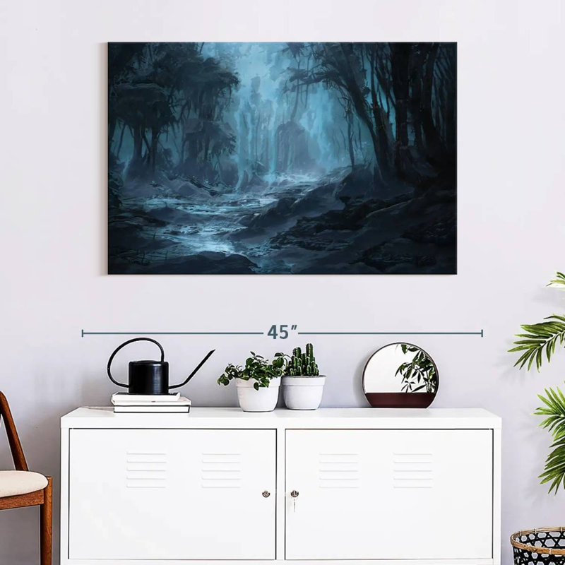 Kelan Dark Fantasy, 26" H x 39" W