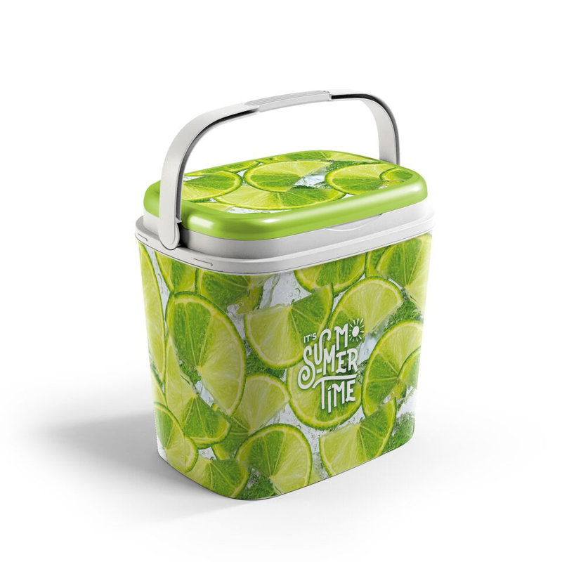 Alterizio Bay Isle Home 28.53L Cooler Cover in Lime