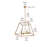 Gloriajean 4 - Light Dimmable Lantern Linear Chandelier-1689467722-1689089462