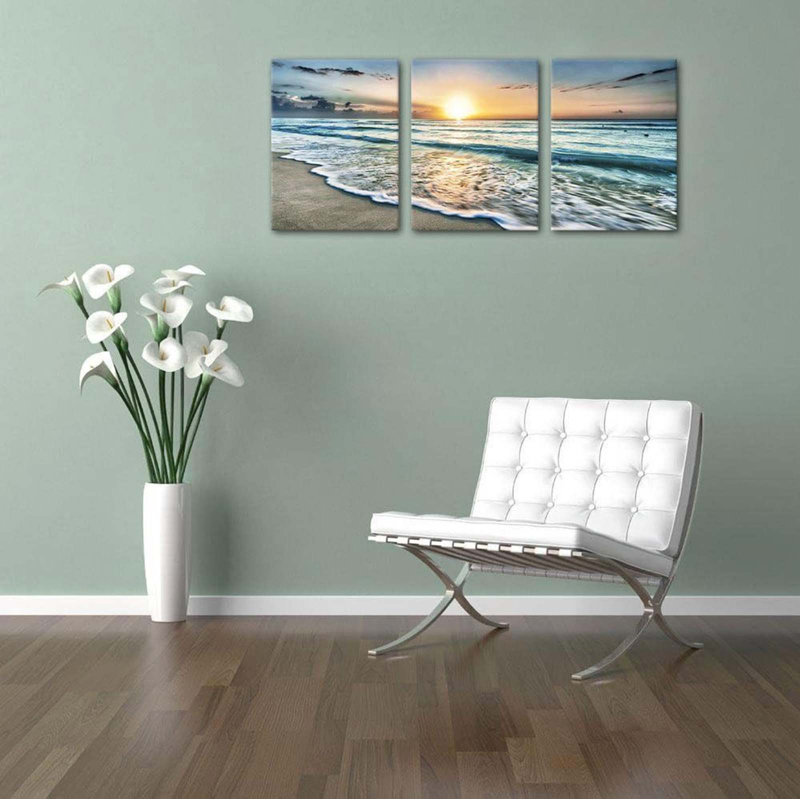 3 Piece Wrapped Canvas Print, 60 cm H x 40 cm W