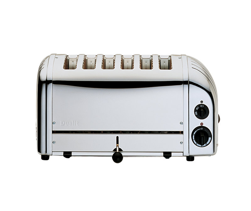 Dualit 6 Slice Toaster, Polished Steel