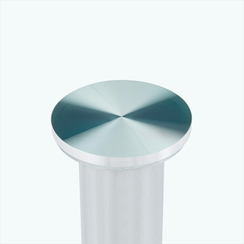 Table basse ronde en verre trempé transparent avec base en métal argenté poli, table centrale polyvalente de 27,5 pouces pour le salon ou les petits espaces, style moderne de luxe léger