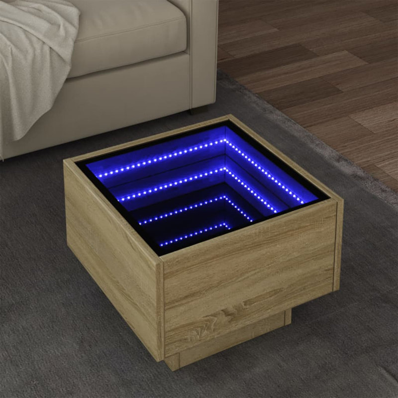 Damaiah End Table, Sonoma Oak