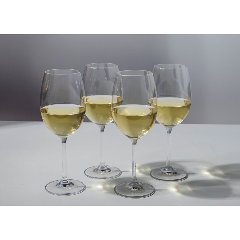 Mikasa Julie 16.5Oz White Wine Glasses