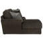 Canapé modulaire rembourré 2 pièces Michele et 6 coussins décoratifs inclus Michele-83911206