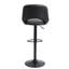 Idlewood Swivel Upholstered Adjustable Height Bar Stool-990023432-990023433